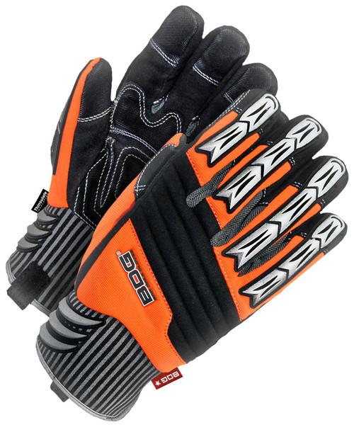 Winter Site Clarino® Leather Palm Thinsulate® C100 Hi-Viz Backhand Impact Glove  20-9-10690