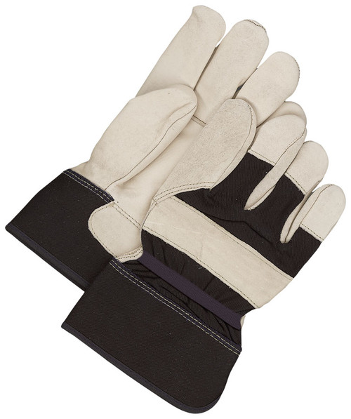 Grain Cowhide Canvasback Fitter Fleece Lined Black  40-1-285B