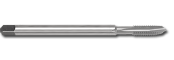 1/4"-28 NF HSS Blue Wizard® Extension Spiral Point Machine Tap   CT68416