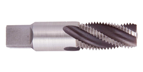3/4"-14 NPT HSS Bright Merlin® Spiral Flute Taper Pipe Tap   CT80612