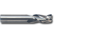 3/32" TiN Coated Solid Carbide 3 Flute End Mill   SC21093T