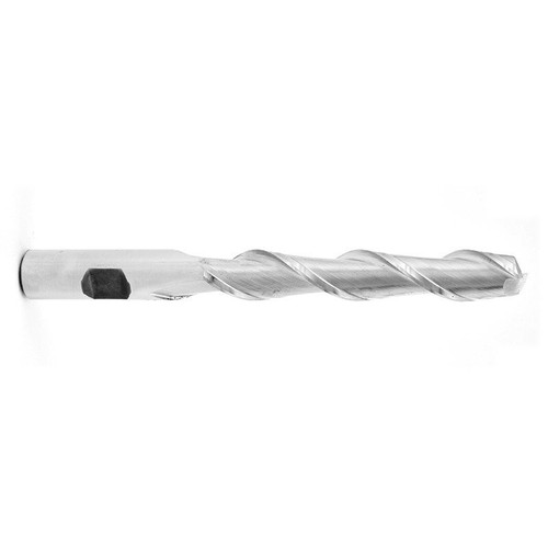1-1/2" TiN Coated HSS 2 Flute High Helix Extra Long End Mill   EM17332T