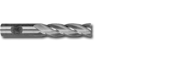 12mm TiNC Coated Cobalt 3 Flute Long End Mill   MC61620C