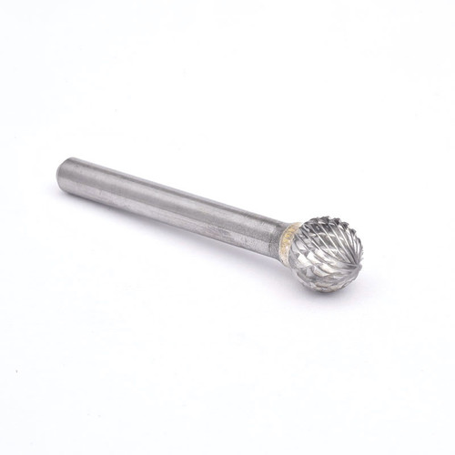 1/4" SD-Type Single Cut Ball Carbide Burr   SC91056