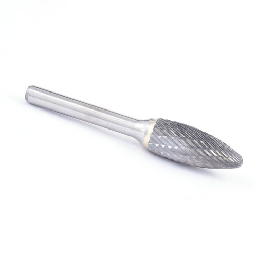 1/2" SH-Type Single Cut Flame Carbide Burr   SC91090