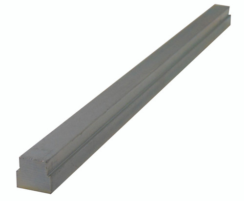 Step Type SAE 1/4 x 3/8 x 12" Zinc Plated Steel Keystock (low profile)  SK-5-2