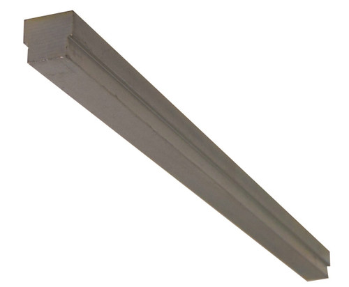 Step Type SAE 7/8 x 1 x 12" Zinc Plated Steel Keystock  SK-27-1