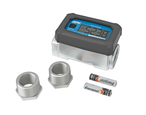 3 - 30 GPM 01A Series Nickel Plated Digital Turbine Flow Meter   113700-02