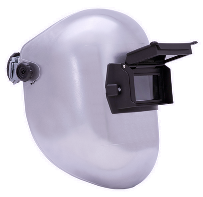 Jackson® 280PL Series Flip Front 2 x 4¼" Lens Welding Helmet - 370 Speed Dial® Headgear - Silver  14311