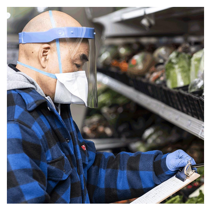 Jackson® MFS-320 Re-Useable Splash Protection Face Shield  14350