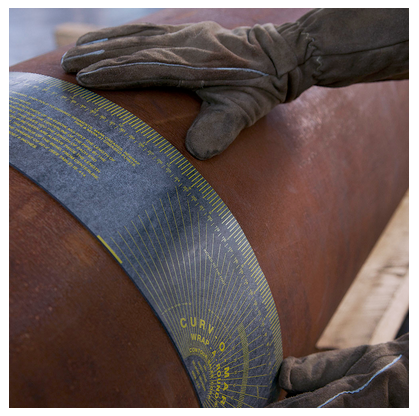 Wrap-A-Round® Flexible Pipe Marking Tool - Grey - 2XL  14767