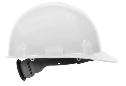 Jackson® SC-6 Series Premium Front Brim Slotted Hard Hat - 370 Speed Dial® Headgear - Non-Vented - White  14834