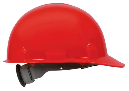 Jackson® SC-6 Series Premium Front Brim Slotted Hard Hat - 370 Speed Dial® Headgear - Non-Vented - Red  14841