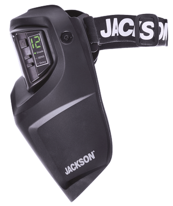 Jackson® Rebel® Variable Shade 3/5 ~ 12 Auto Darkening Welding Goggle Face Mask (used w/46600)  46200