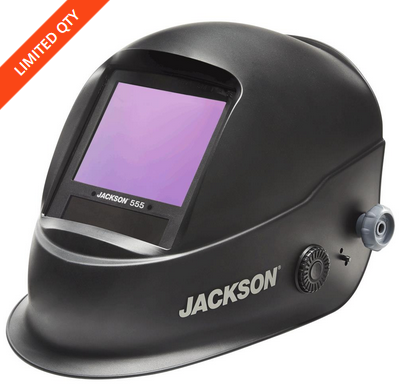Jackson® Translight® 555 Variable Shade 3/5 ~ 14 Auto Darkening Welding Helmet - 370 Speed Dial® Headgear  46250