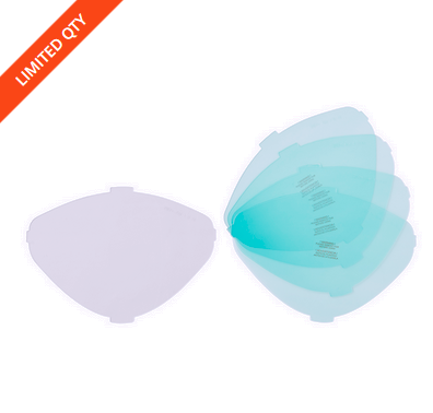 Replacement Translight® 455 Welding Helmet Clear Windows - 5 Pack  46640