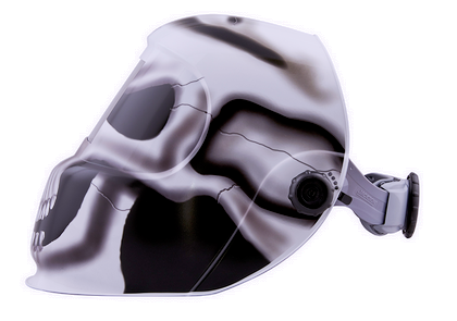 Jackson® "Gray Matter" Variable Shade 3 ~ 10 Auto Darkening Welding Helmet - 370 Speed Dial® Headgear  47102