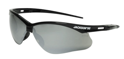 Jackson® SG Series Premium Safety Glasses - Smoke Mirror - Anti-Scratch  50006