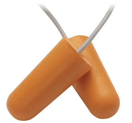 Jackson® Corded Disposable Ear Plugs - 31dB NRR - 100 Pack  67212