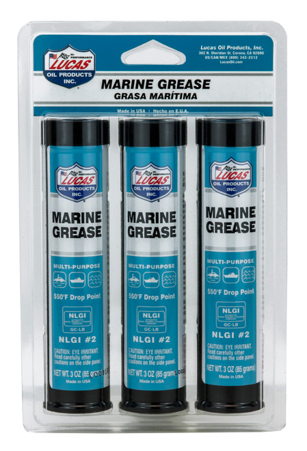 Marine Lithium Grease Cartridges 85g (3/pk)   10682