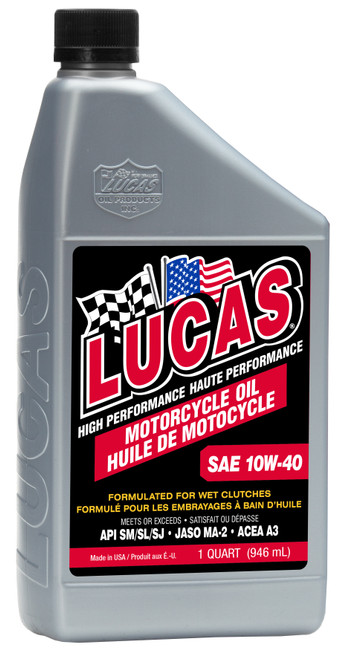 10W-40 Motorcycle Oil 946ml Bottle   20767