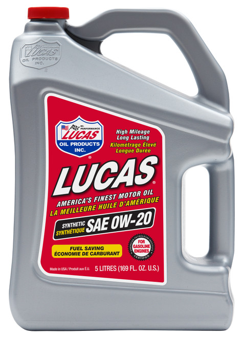 0W-20 Synthetic Motor Oil 5L Jug  20952