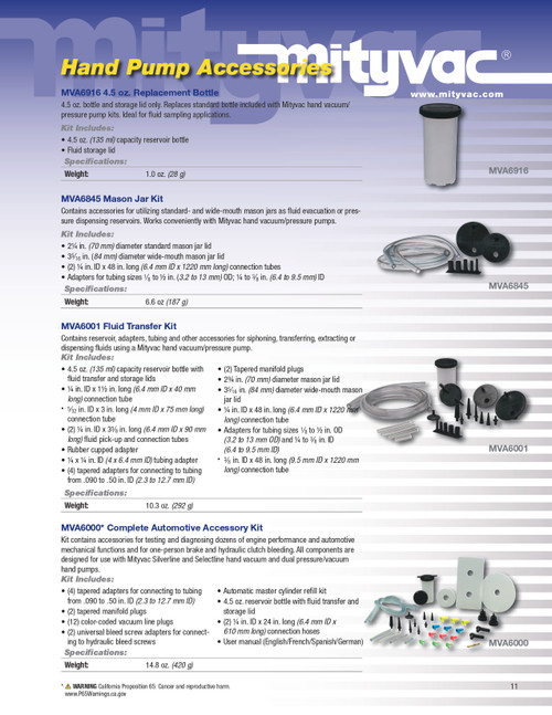 Complete Automotive Accessory Kit   MVA6000