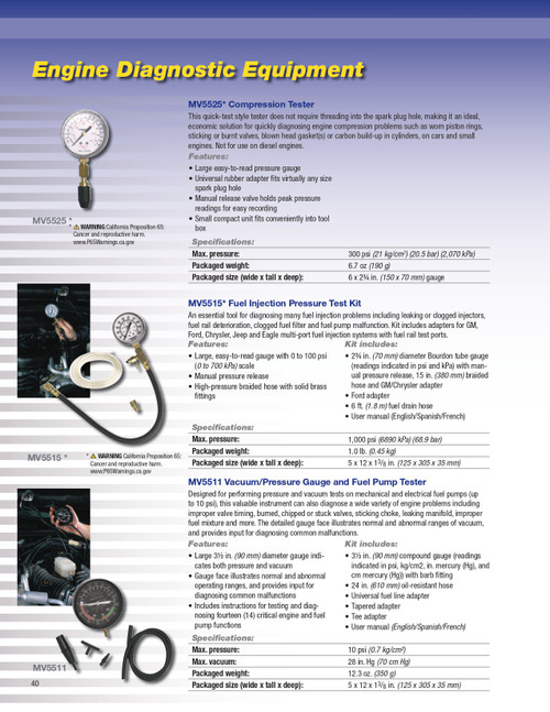 Compression Tester   MV5525