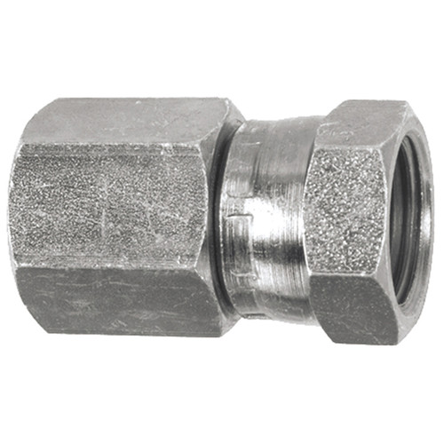 1-1/2 x 1-1/2" Steel Female NPT - Female NPSM Swivel  0608-24-24