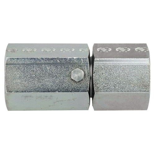 3/8 x 3/8" Steel Female NPT - Female NPT Live Swivel  0808X-06-06