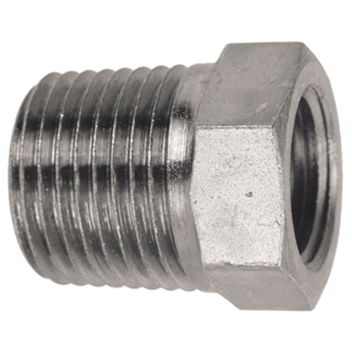 3/4 x 1/2" Stainless Steel Male NPT - Female NPT Bushing  0816SS-12-08