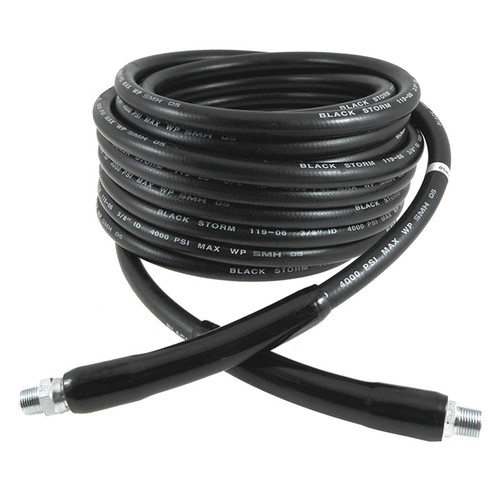 3/8 x 3/8" x 50' Black Storm Pressure Wash Assembly   119-06MLM50