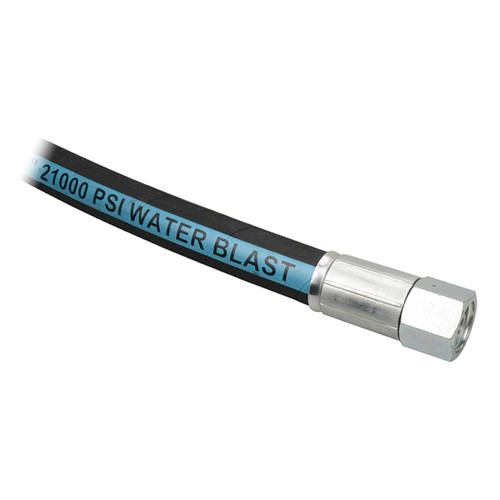 1/2 x 1/2" x 50' 21,000 PSI Water Blast Hose   155-08DIN50