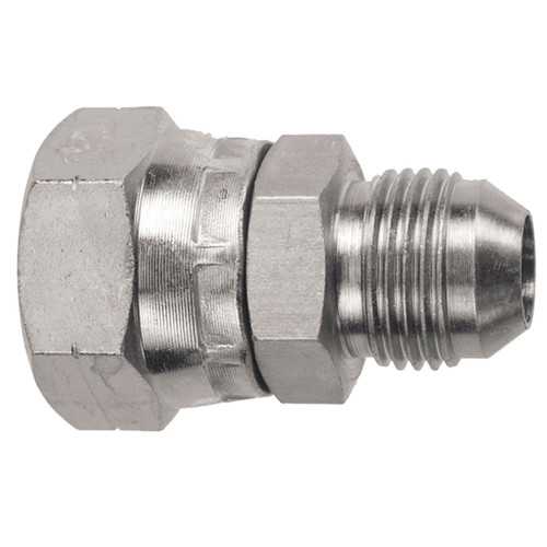 3/4 x 3/4" Steel Female BSPP Swivel - Male JIC   26015-12-12