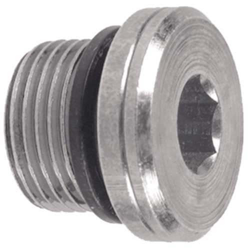 1" Steel BSPP Hex Plug   36000H-16