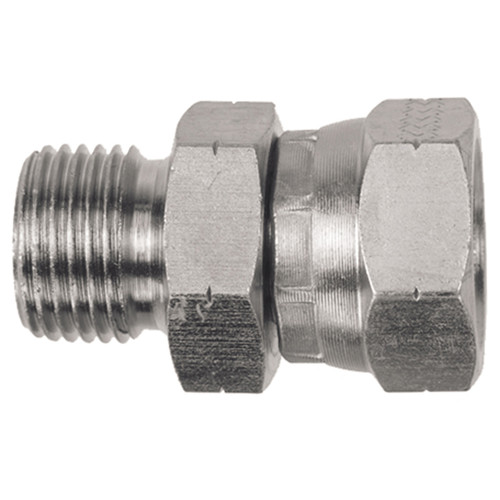 3/4 x 3/4" Steel Male BSPP - Female BSPP Swivel   36026-12-12