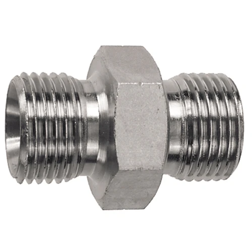 2 x 2" Steel Male BSPP - Male BSPP    36036-32-32