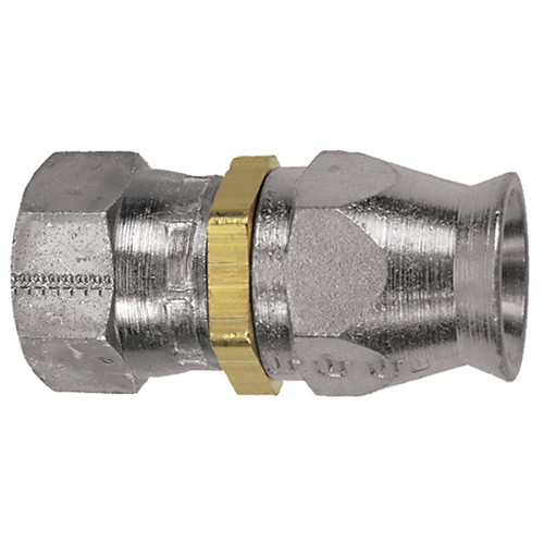 1/2 x 5/8" Pulsar 4100 Series Teflon® Reusable End - Female 45° SAE Swivel  4104-10-10