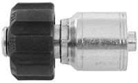 3/8 x M22-1.5 Pulsar 4200 Series Hose Crimp - Female Metric Pressure Washer Swivel  42064L-22-06