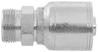 3/8 x M16-1.5 Pulsar 4200 Series Hose Crimp - Male Metric  42073L-10-06
