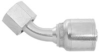 3/4 x 1-3/16"-12 Pulsar 4400 Series Hose Crimp - Female ORFS Swivel 45° Elbow  44483-12-12