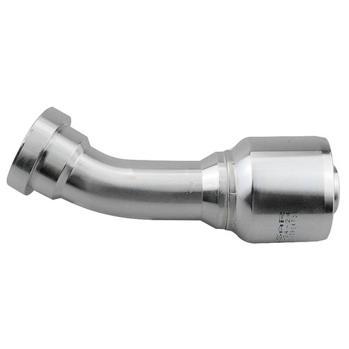 1-1/2 x 1-1/2 (2.50" Flange) Pulsar 4600 Series Hose Crimp - CAT® Style Flange 30° Elbow  4639C-24-24