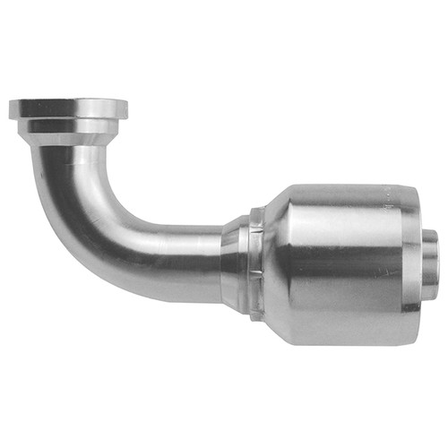 1-1/4 x 1-1/4 (2.00" Flange) Pulsar 4600 Series Hose Crimp - Code 61 Flange 90° Elbow  4699-20-20
