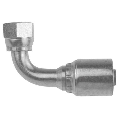 1/2 x 1/2" Pulsar 4700 Series Hose Crimp - Female JIC 37° Swivel 90° Elbow  4795-08-08