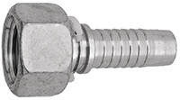 1-1/2 x 1-1/2" Pulsar 5000 Series Hose Barb - Female BSPP Swivel  50026-24-24