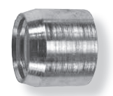 1/2" Steel Metal Line Compression Sleeve  6000S-08