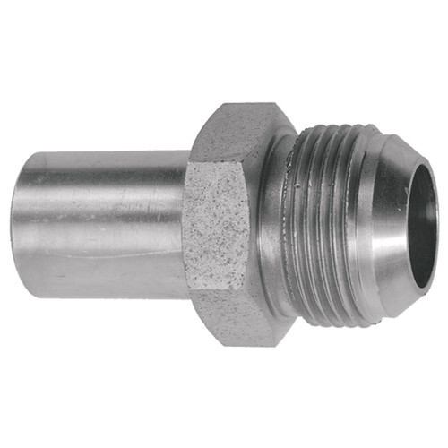10mm x 1/4" Steel Standpipe - Male JIC    61015-10-04