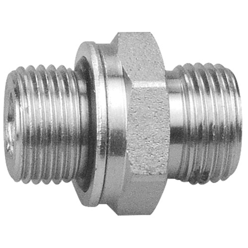 M33-2.0 x M36-2.0 Steel Male Metric Port - Male Metric   73072L-33-28