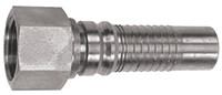 1 x 1" Pulsar 8600 Series Hose Barb - Female BSPP Swivel  86026-16-16