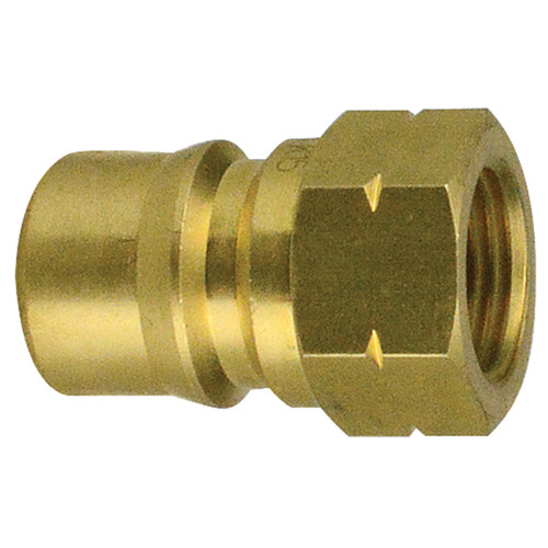 1/8 x 1/8" Brass ISO "B" Nipple - Female NPT  C102B-02